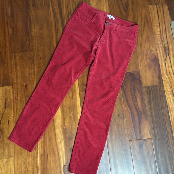 CAbi Style #160 Crimson Corduroy Skinny Pants Size 6, VGUC/EUC - Picture 2 of 5